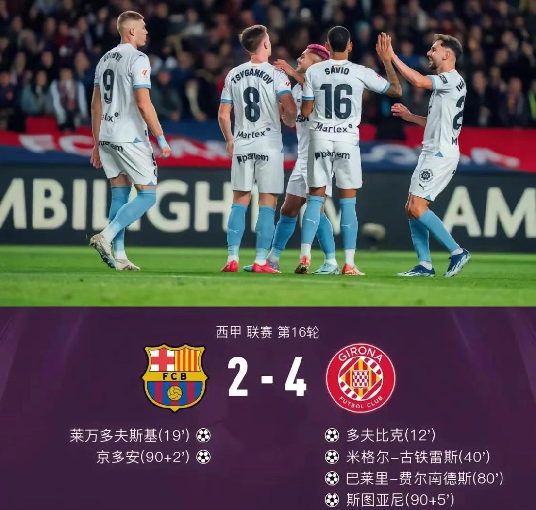 巴塞罗那惨败，小组出线险象环生